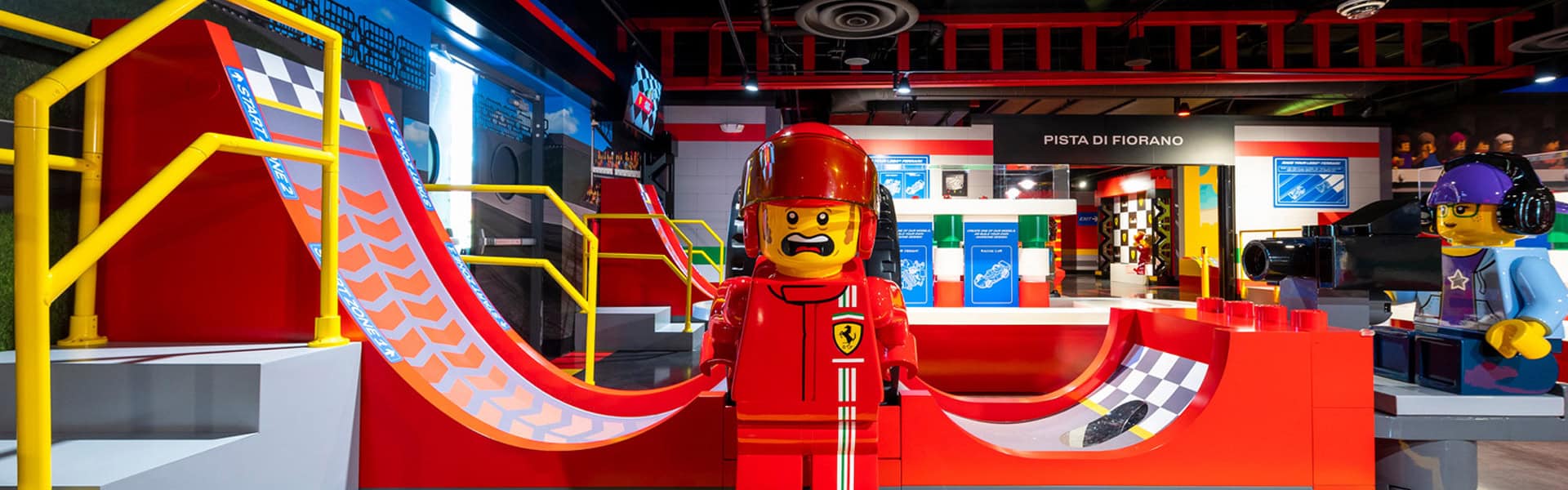 Lego Ferrari Build And Race Interior Track Experience