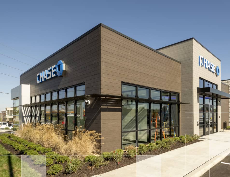 Modern Chase Bank Branch Commercial Building Exterior7