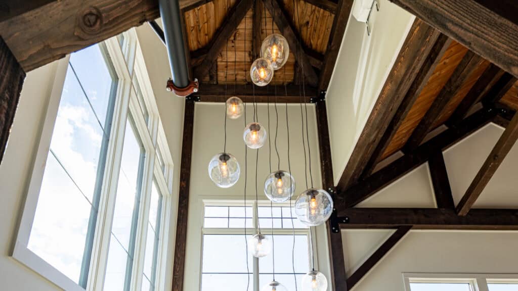 Modern Rustic Event Venue Exterior